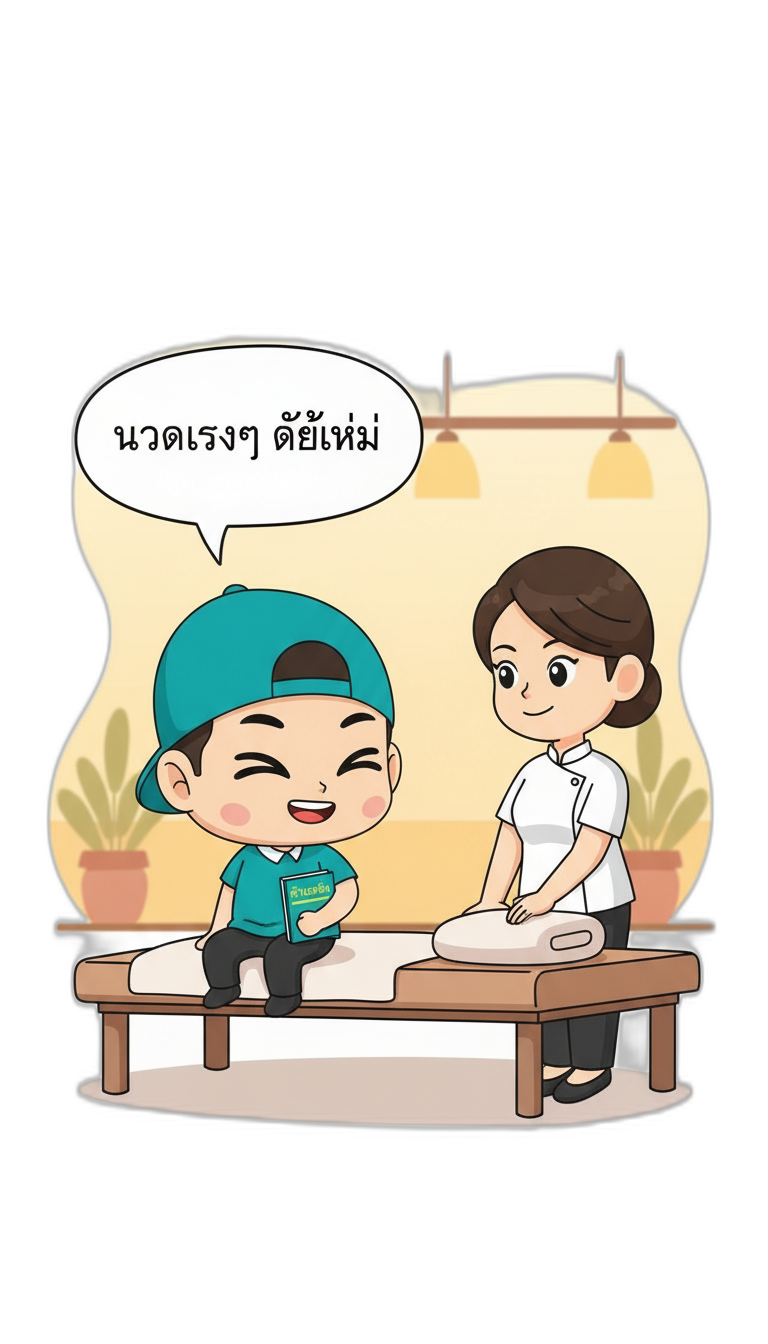 Saying the phrase confidently